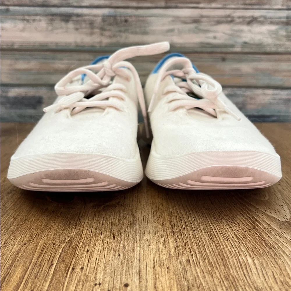 Allbirds Women's Wool Runner Go Cream Sneakers Size 10 - Picture 8 of 14